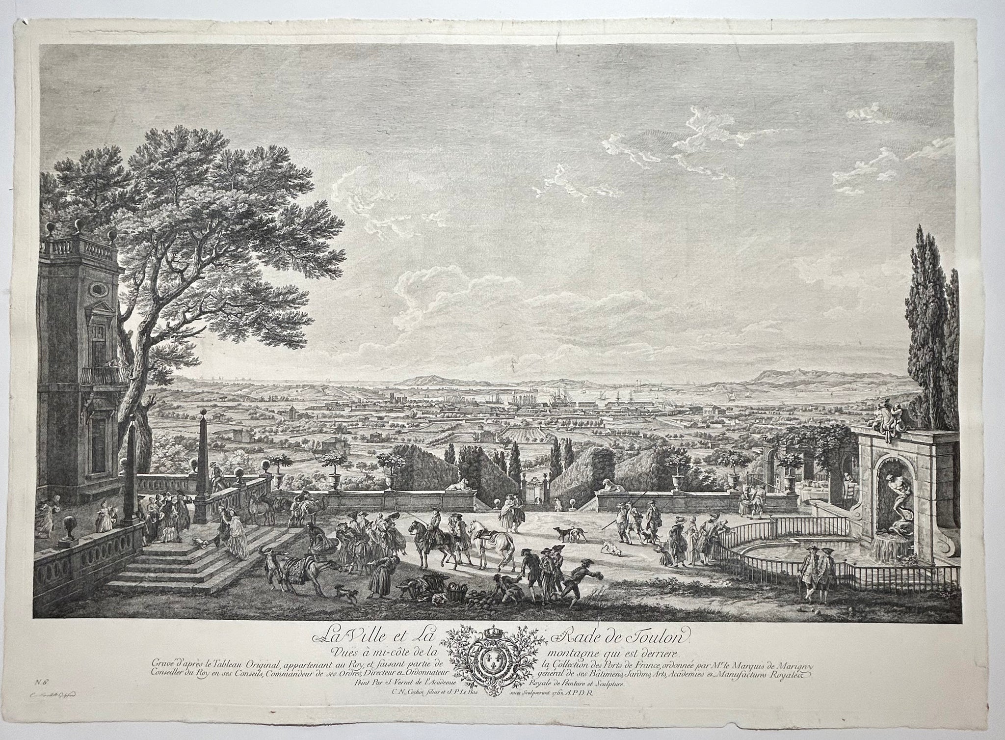 Les vues de ports de France. 1760-1767.