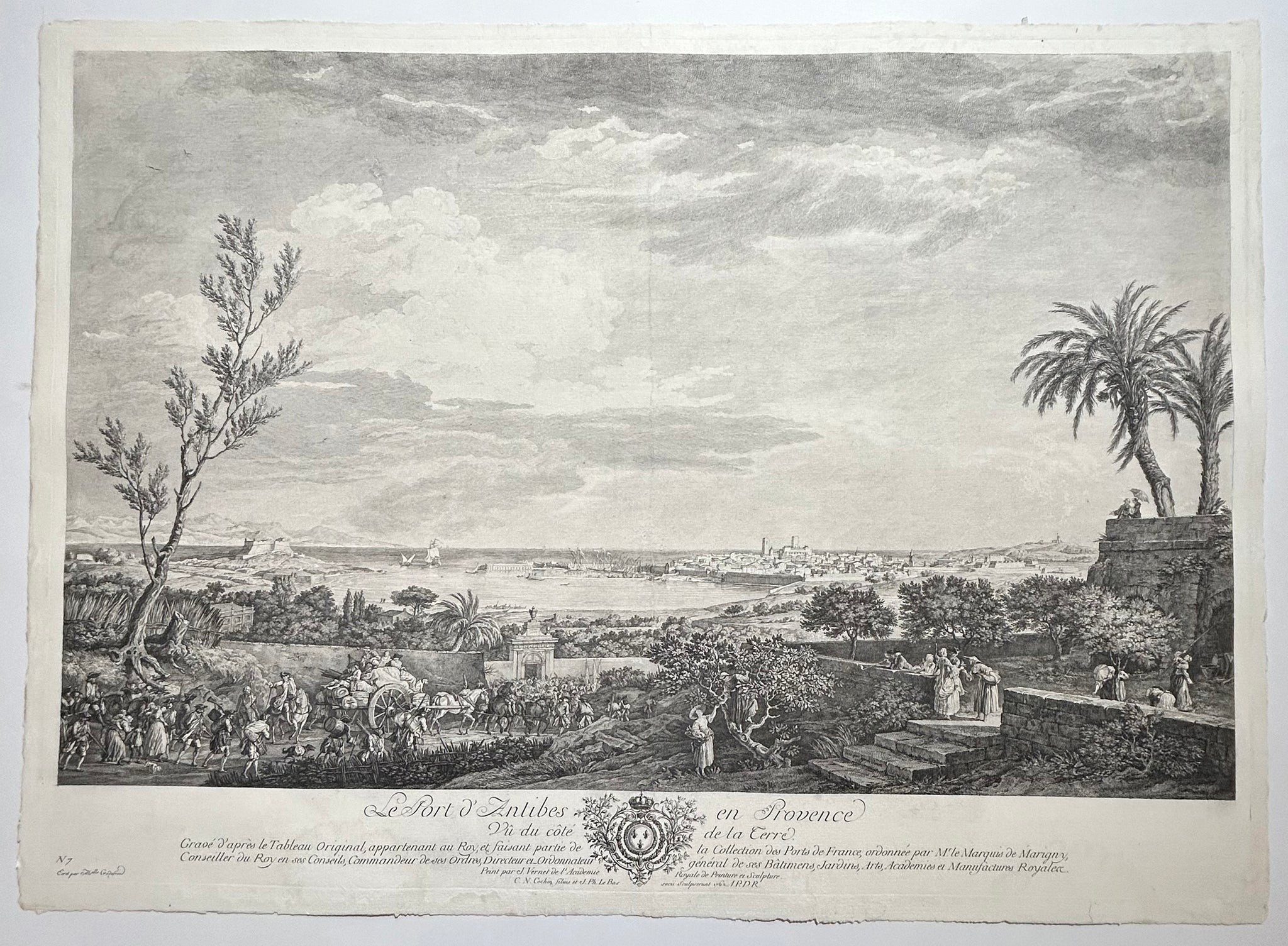 Les vues de ports de France. 1760-1767.