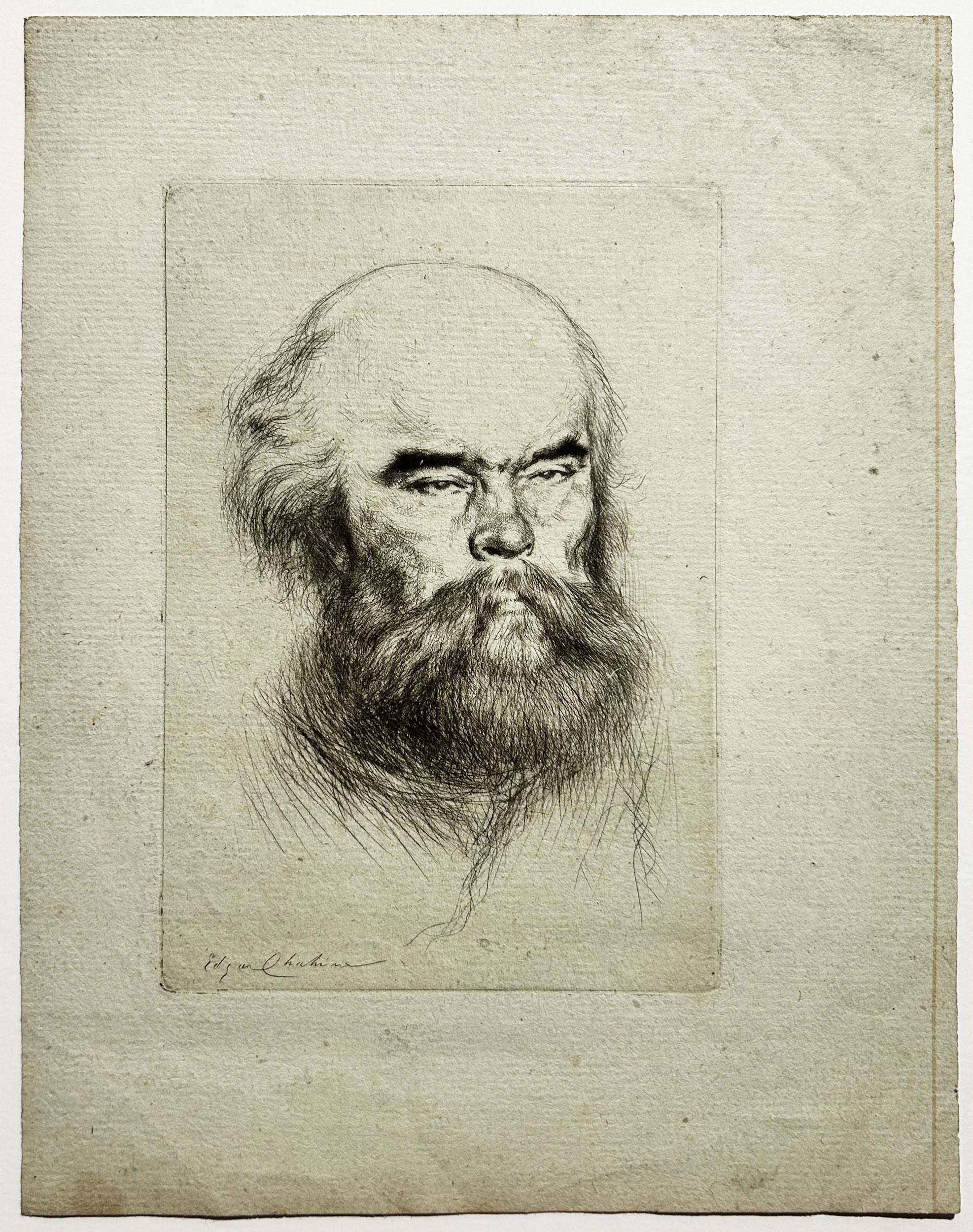 Portrait de Paul Verlaine. c.1926.
