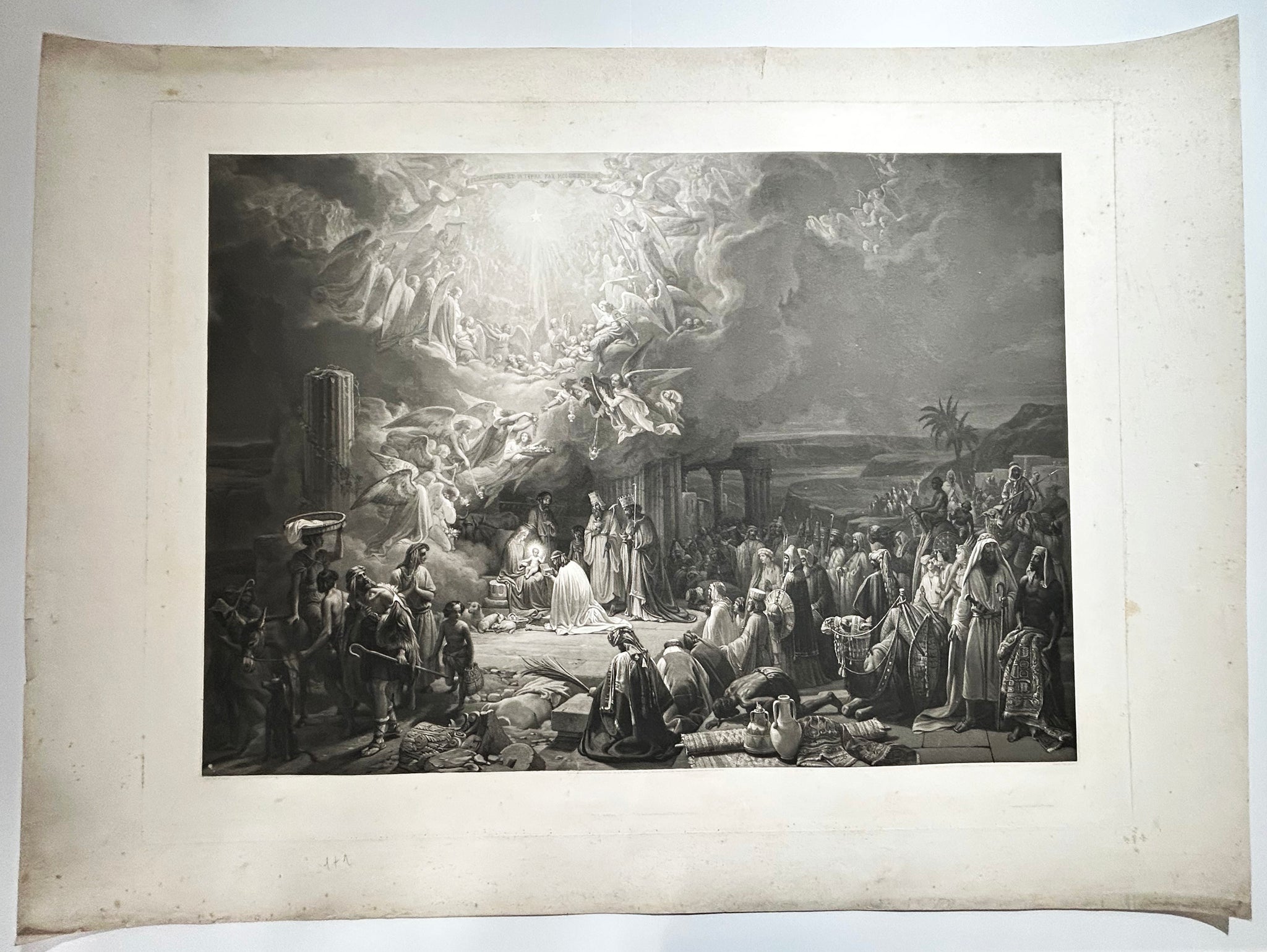 Naissance du Christ. Nativity of the Christ. 1851.