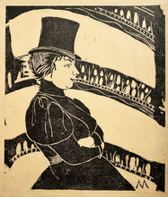 Charger l'image dans la galerie, MESQUITA Samuel Jessurun de Dans la loge. Bois gravé.