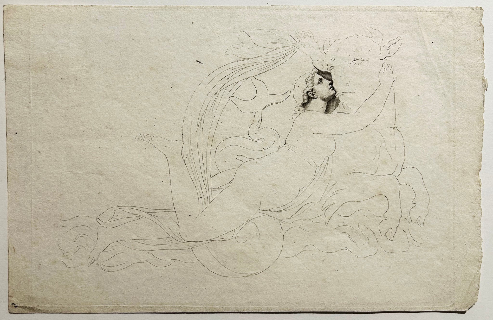 L'enlèvement d'Europe. c.1800.