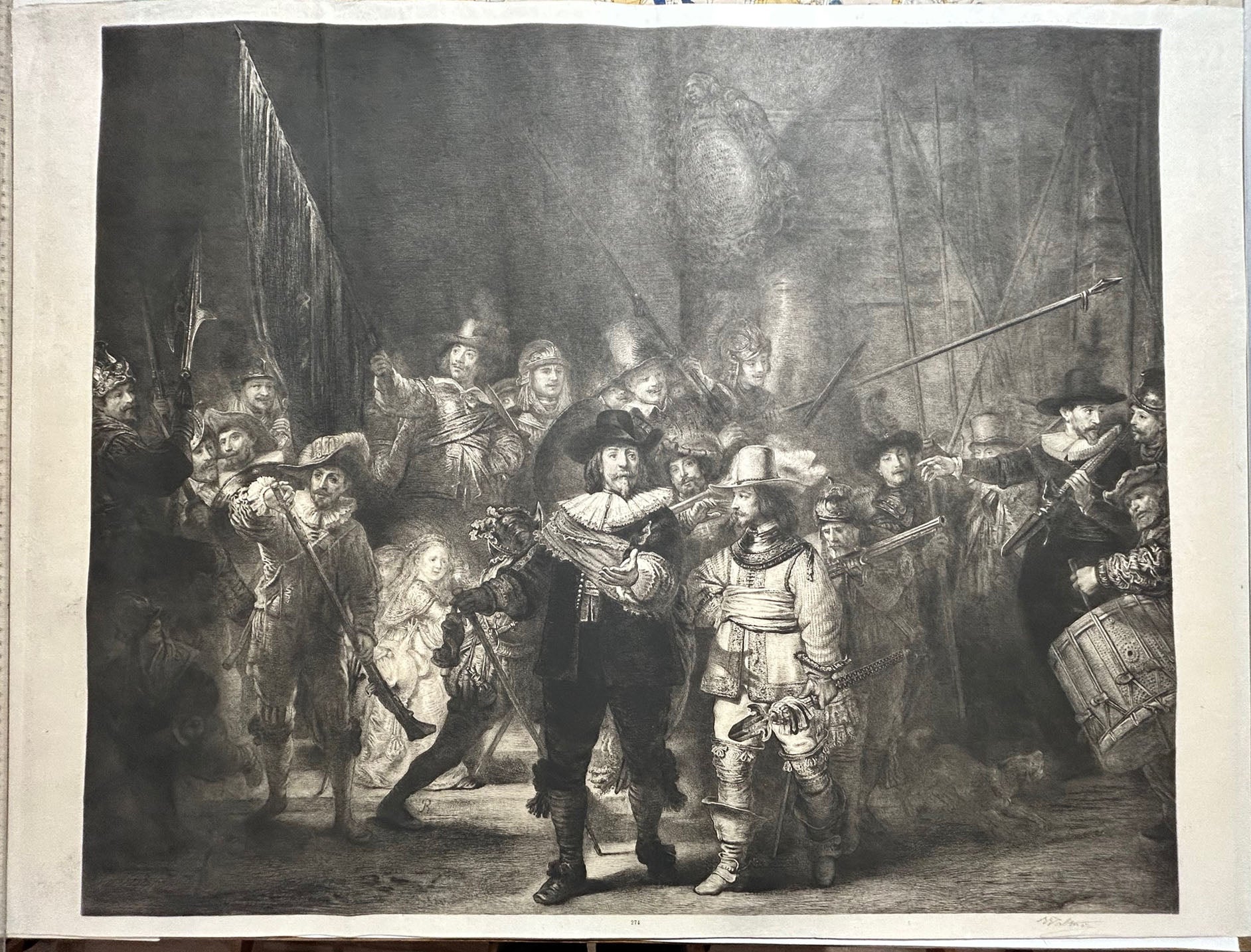La ronde de nuit. 1886.