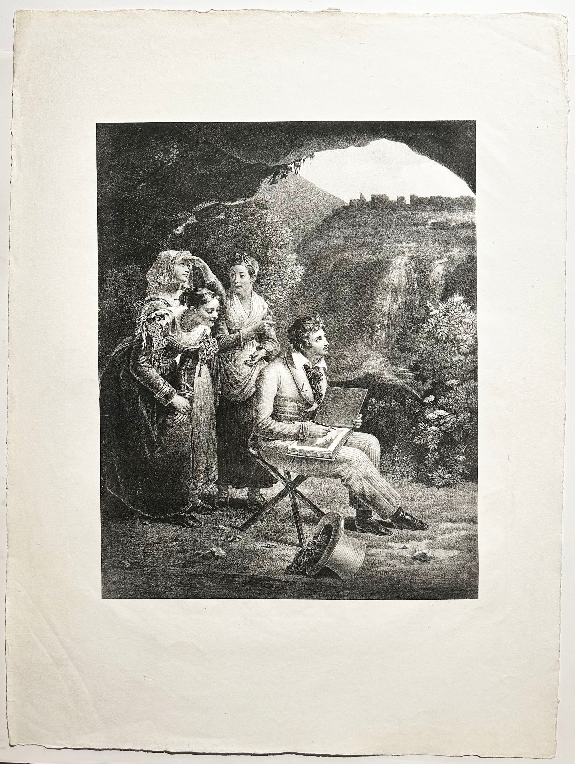 Le dessinateur.  1825.