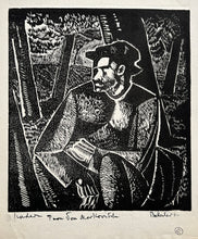 Charger l'image dans la galerie, BALLESTER PENA Hombre de campo & Mujer de campo. Deux bois gravés, signés par l'artiste.