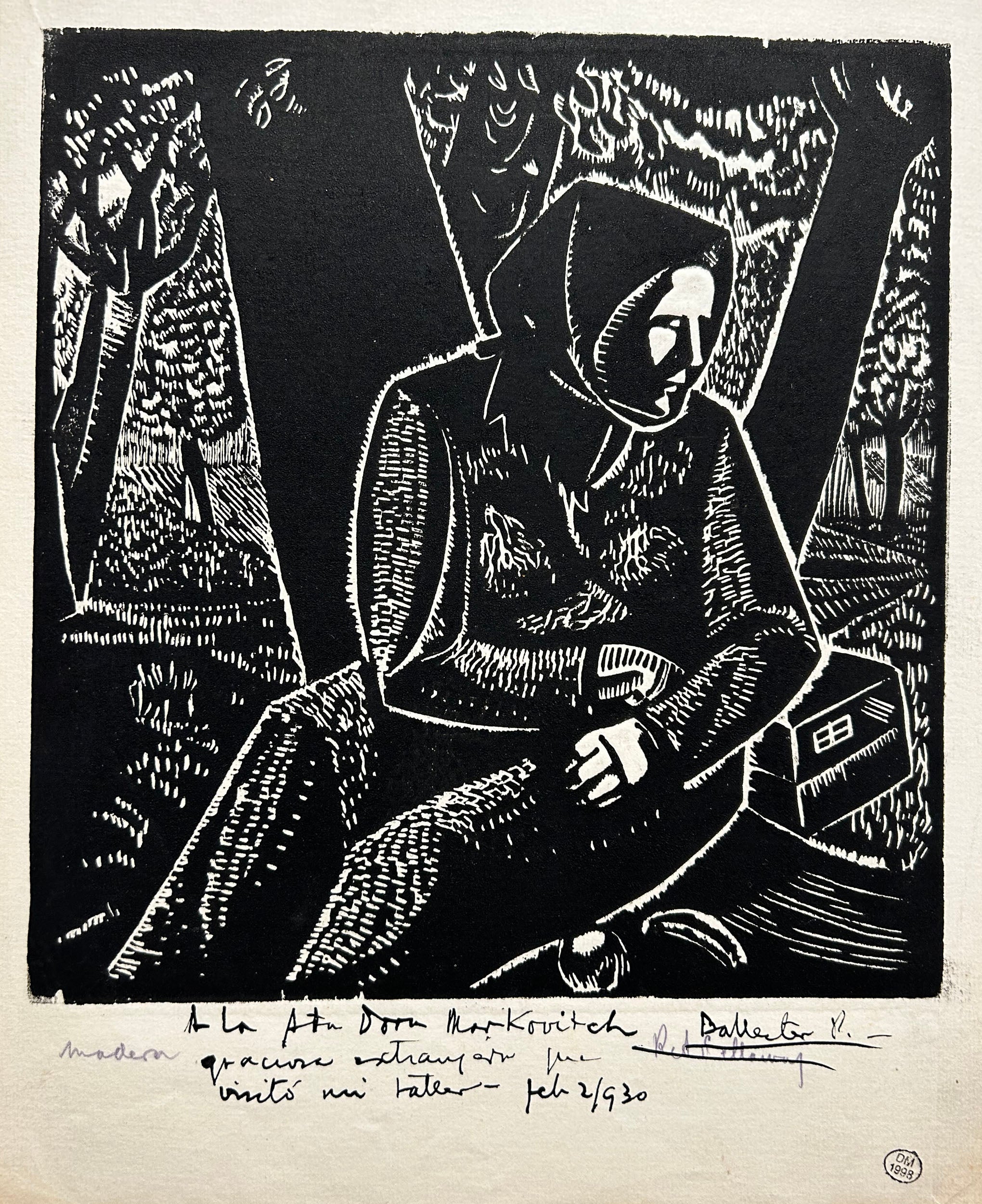 Hombre de campo & Mujer de campo (Homme de la campagne & Femme de la campagne). 1928.