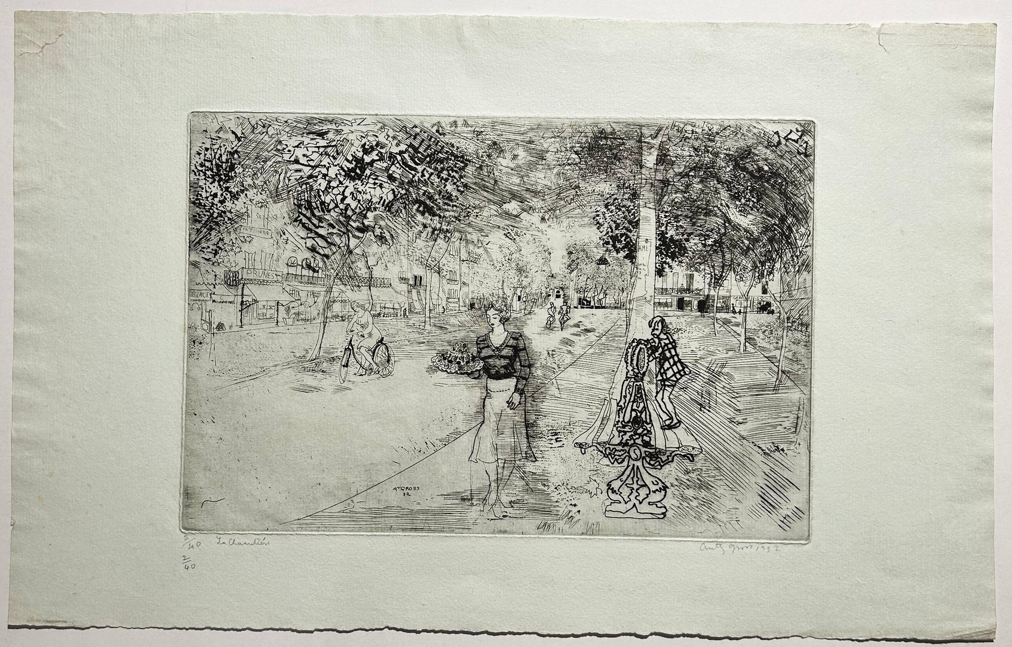 La charcutière. 1932.