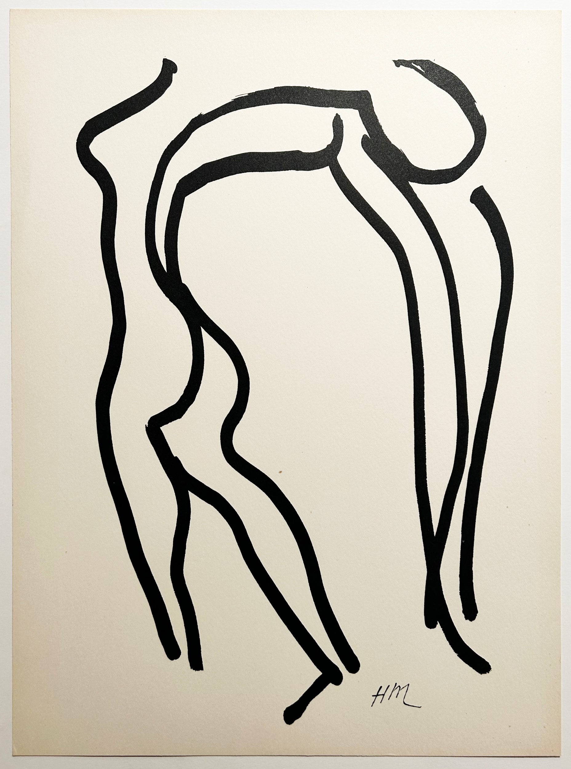 MATISSE Acrobate III. Lithographie.