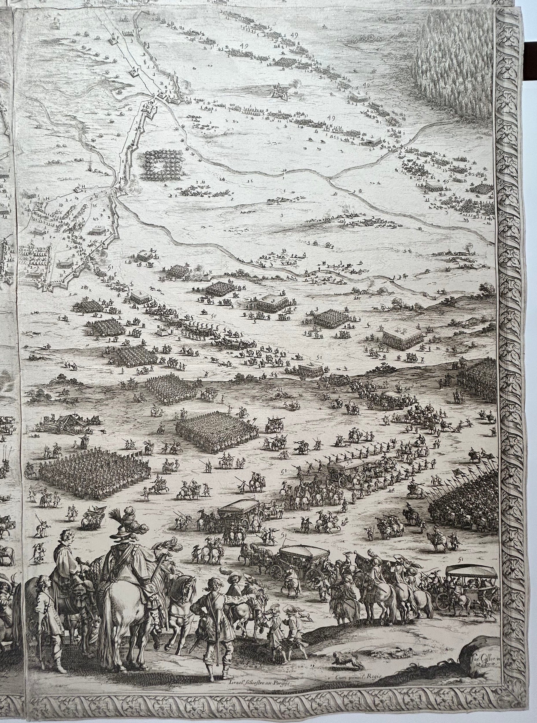 Le Siège de Breda. 1628.