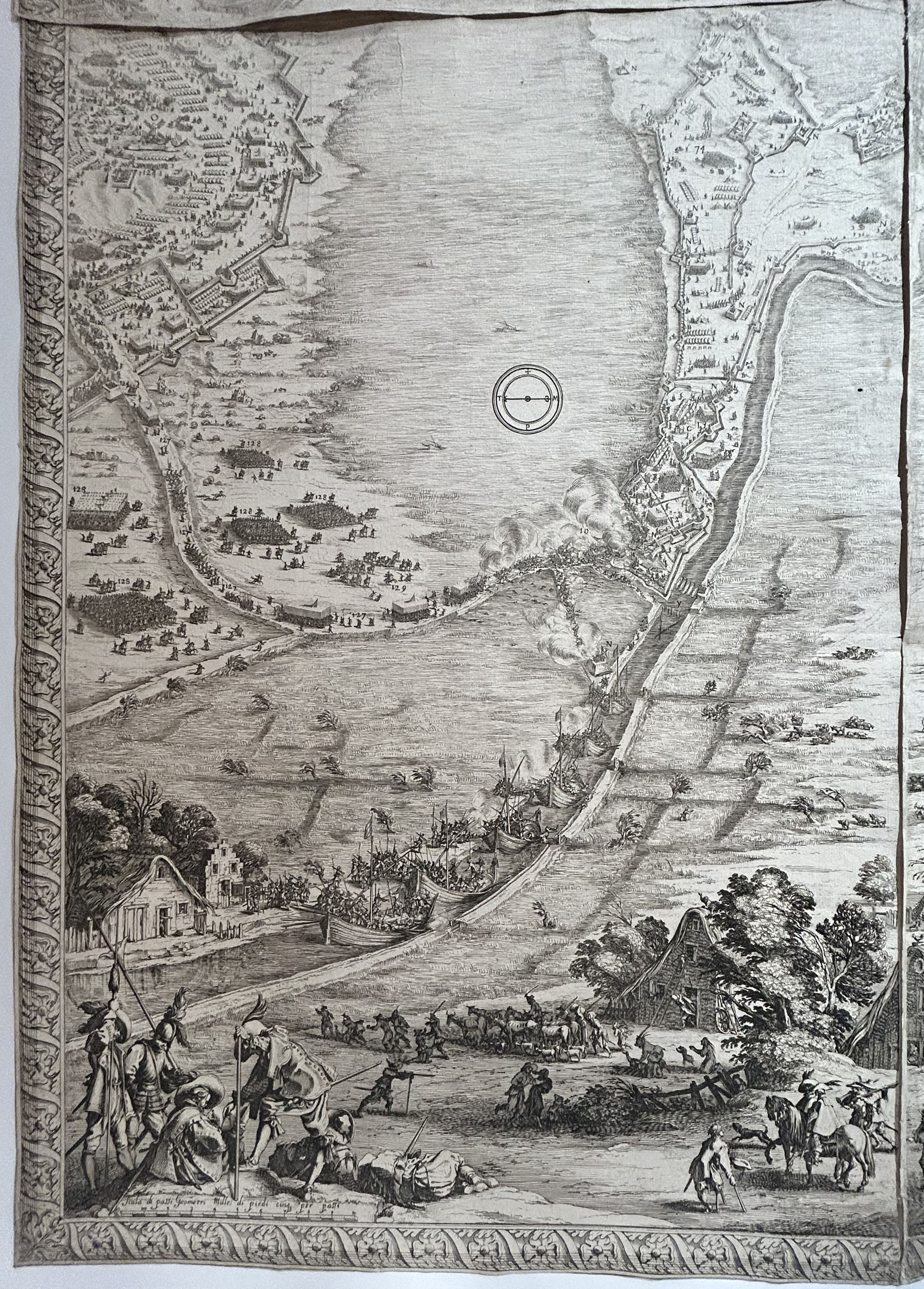 Le Siège de Breda. 1628.