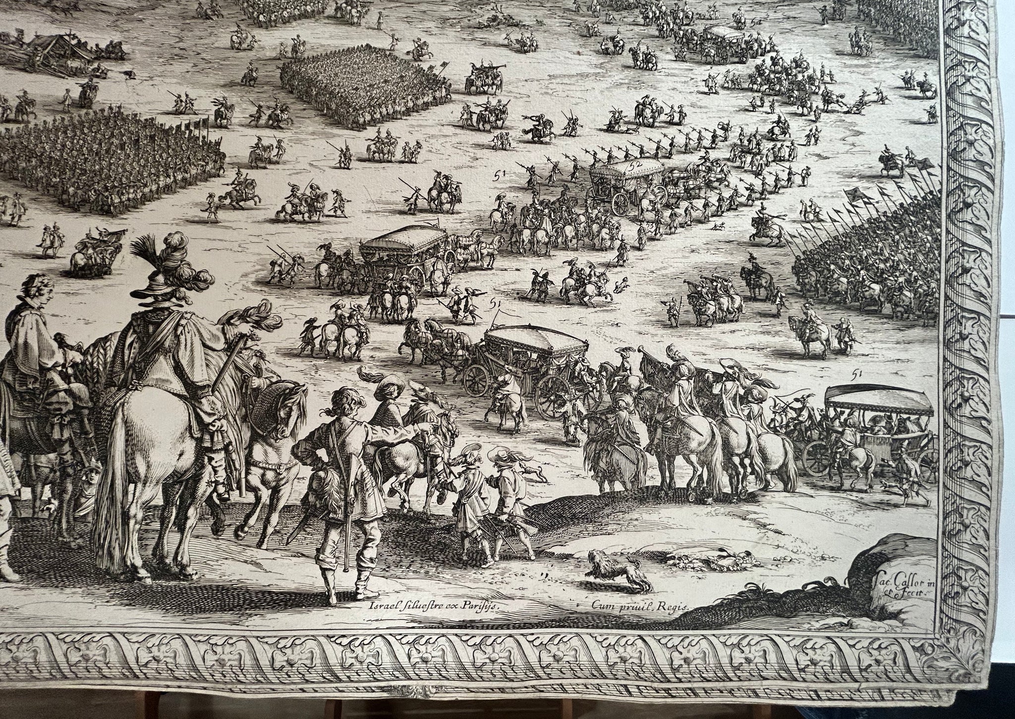 Le Siège de Breda.  1628.
