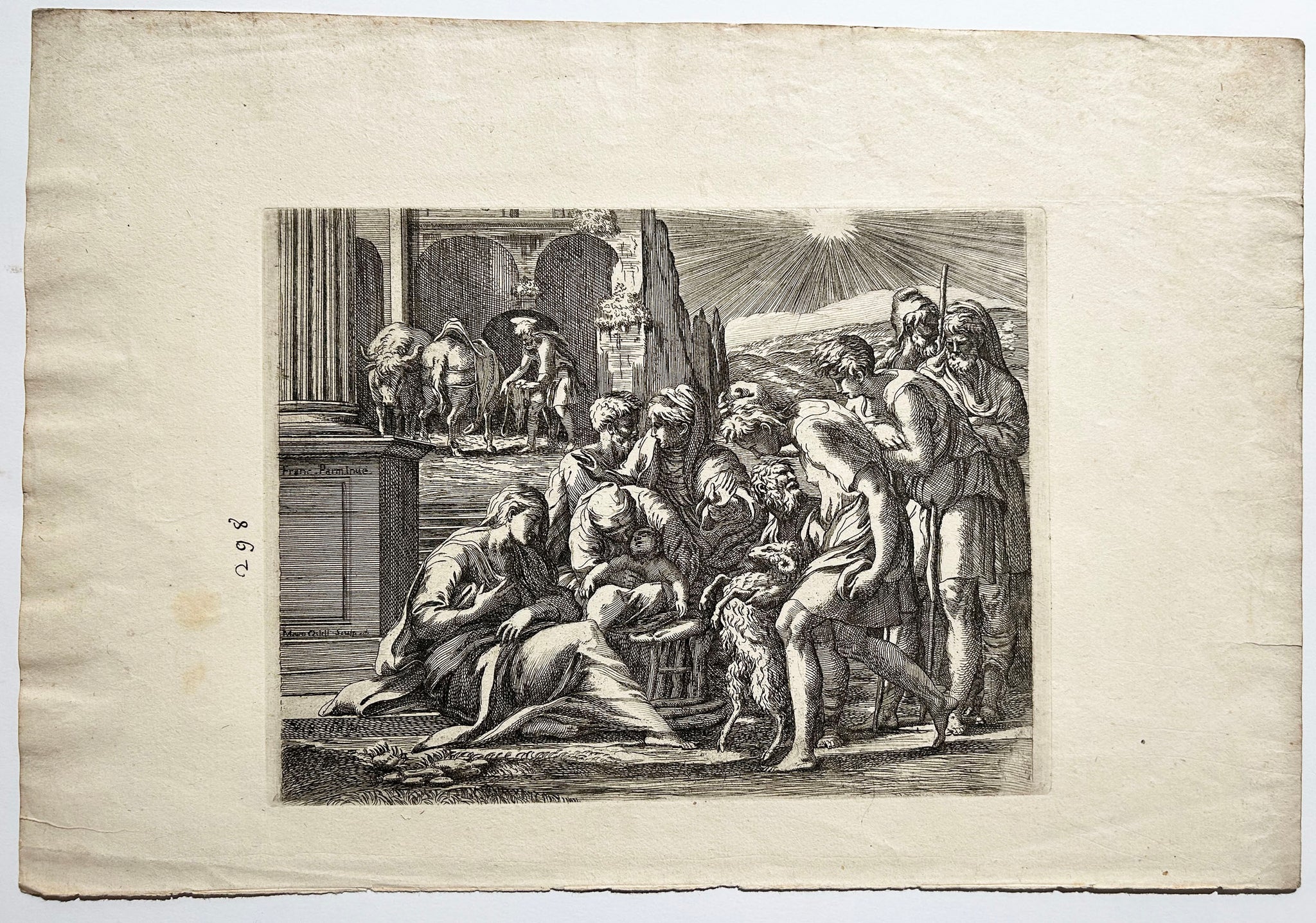 L'Adoration des Bergers.  1664.