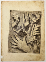 Charger l'image dans la galerie, Mains. Sept (3,2,2) la première avec une médaille frappée d'une croix. (Manos. Siete (3,2,2), la primera eleva una sagrada forma). 1693.