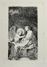 Charger l'image dans la galerie, Jean-Honoré FRAGONARD - Sainte Catherine d'Alexandrie. c.1764. Eau-forte d'après Mattia Preti, dit aussi il Cavaliere Calabrese.