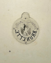 Charger l'image dans la galerie, Félicien ROPS - Brunette ou Miss Brunette. 1866. Eau-forte originale.