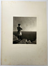 Charger l'image dans la galerie, Napoleon musing at St Helena (Napoléon rêvant à Sainte-Hélène).  1833.