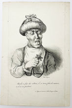 Charger l'image dans la galerie, Charles a fait des sottises, il n'aura plus de nanan, et il ira en pénitence.  c.1830.