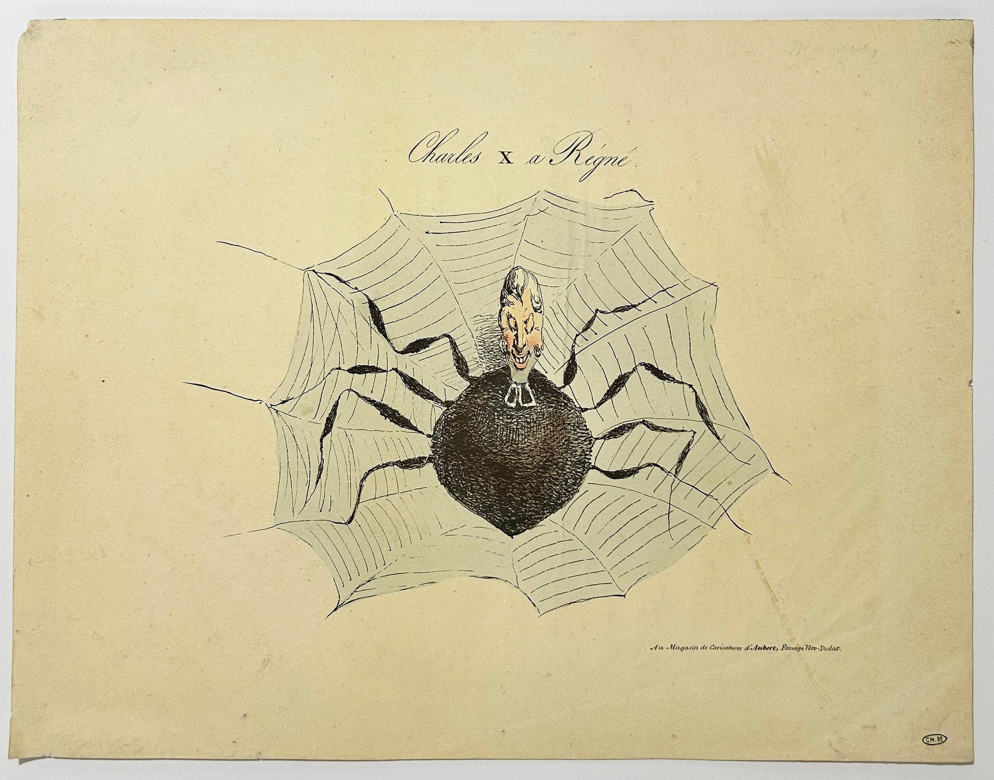 Charles X a Régné. Entre 1830 et 1840.