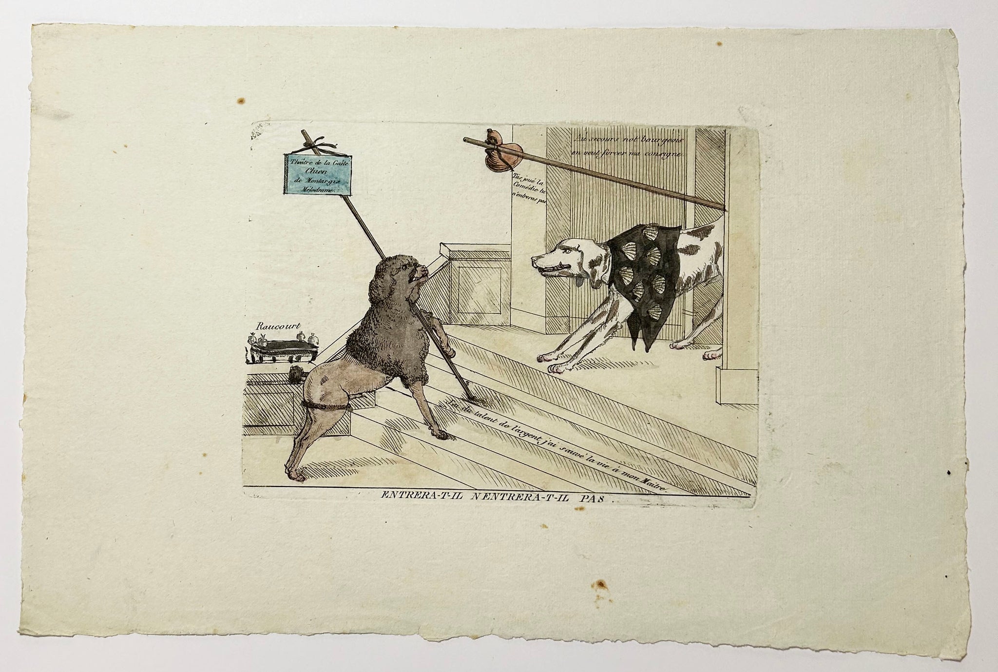 Entrera-t-il, n'entrera-t-il pas. c.1815.