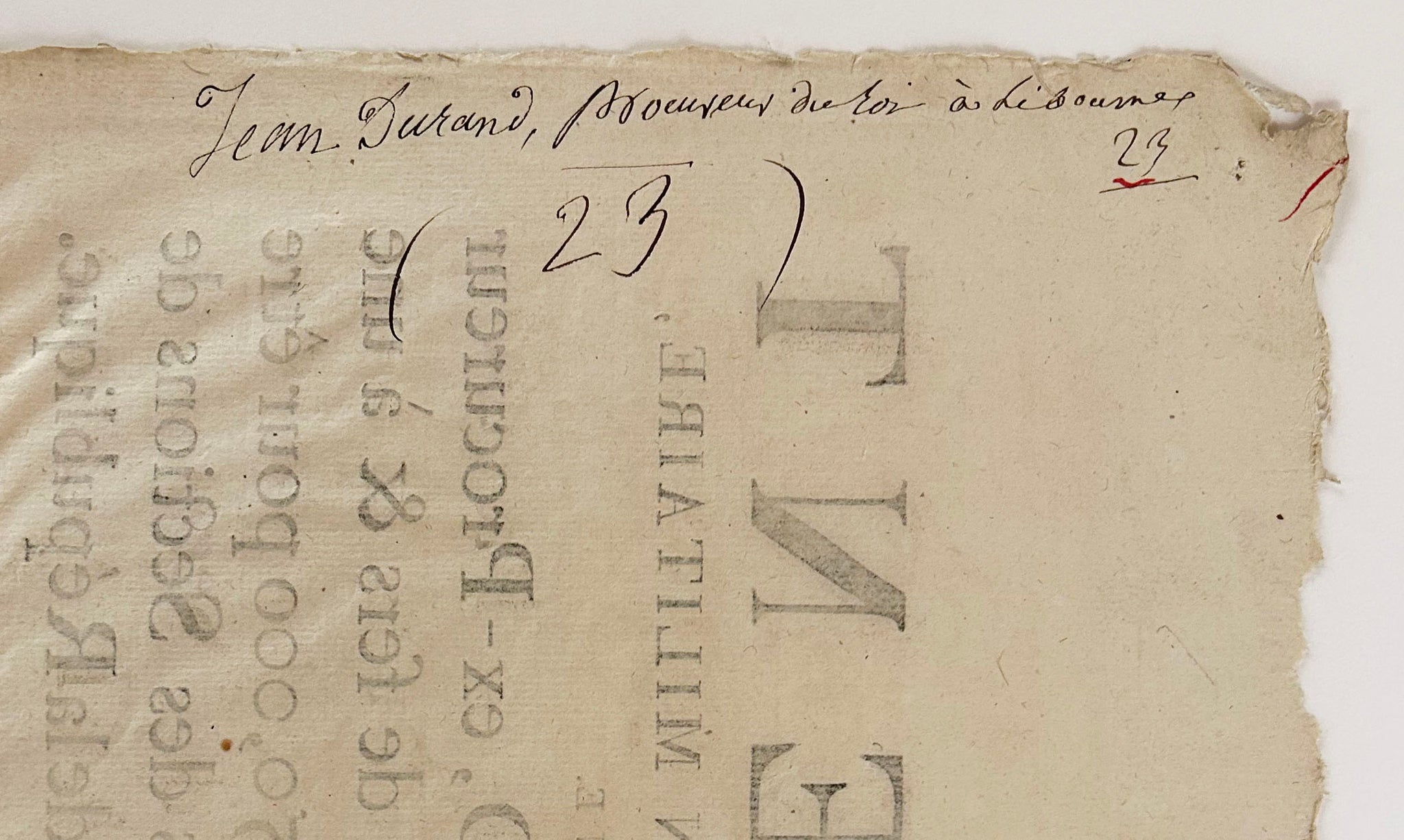 Jugement rendu par la commission militaire, séante à Libourne (le 4 novembre 1793).