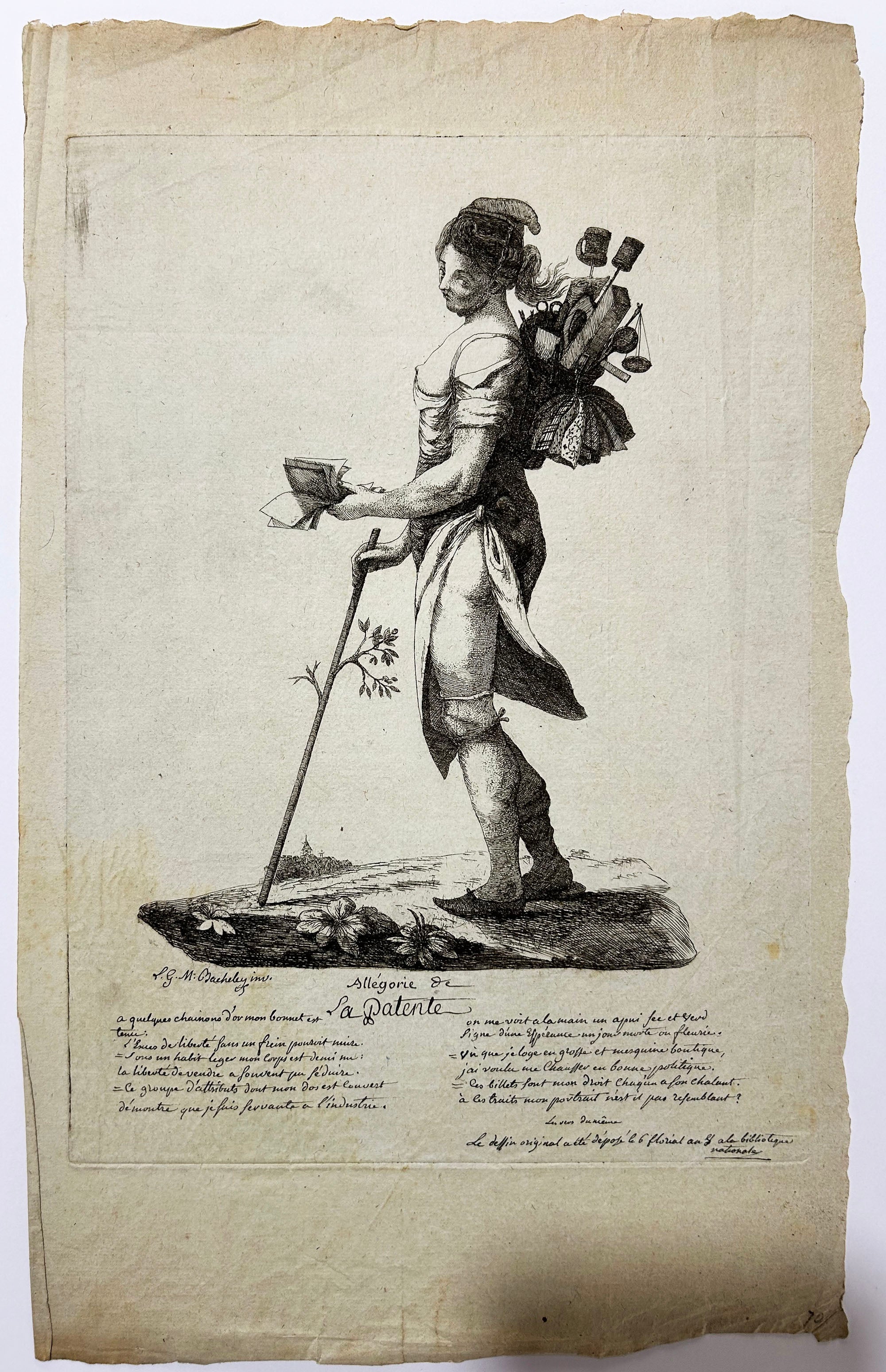 Allégorie de la Patente.
