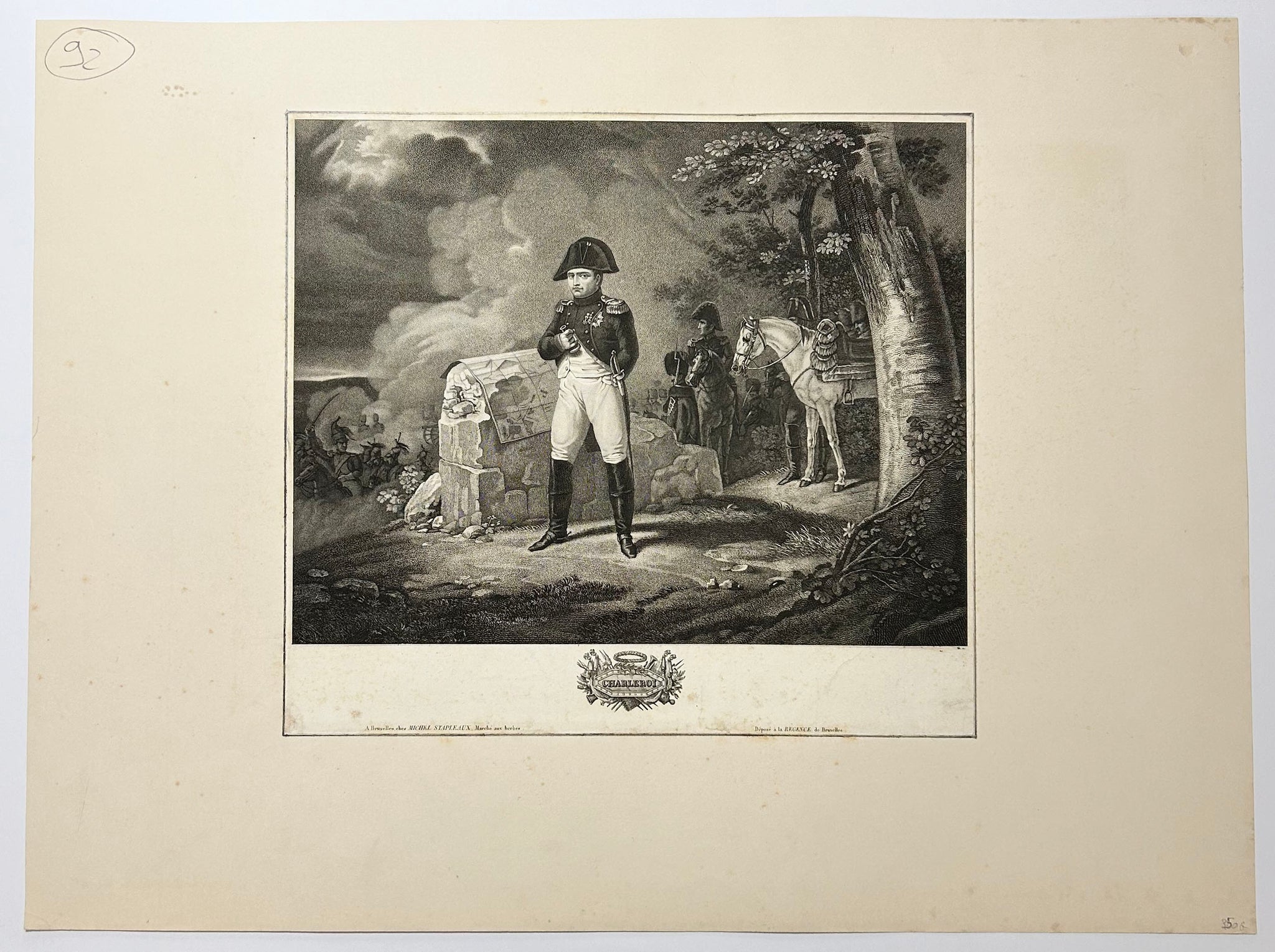 Napoléon Ier à Charleroi.