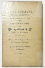 Charger l'image dans la galerie, Catalogue de la Deuxième Exposition de la Société des Peintres Lithographes, du 10 au 25 janvier 1899.
