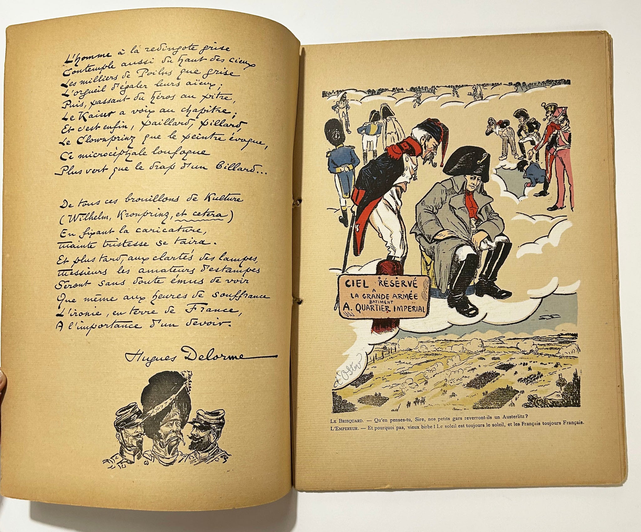 Sourires et coups de sabre… 1914-1915.