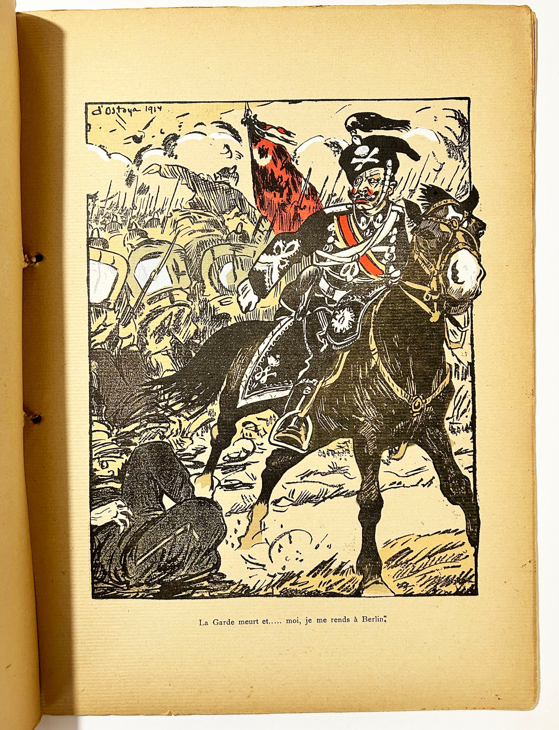 Sourires et coups de sabre… 1914-1915.