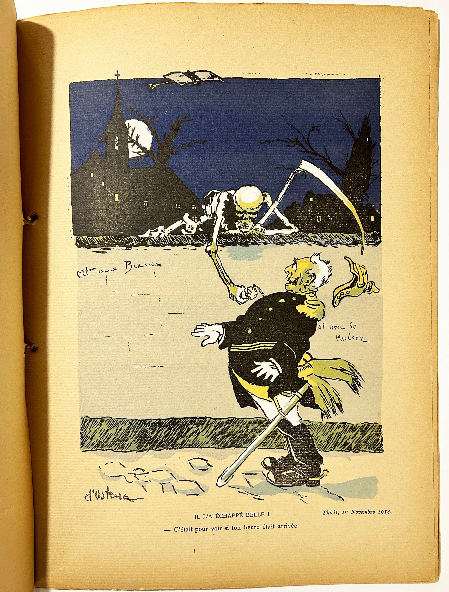 Sourires et coups de sabre… 1914-1915.