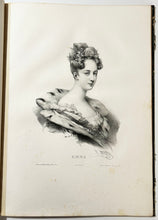 Charger l'image dans la galerie, Alphabet des dames ou Recueil de vingt-cinq portraits de fantaisie lithographiés par Henri Grévedon.