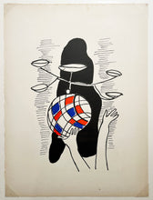 Charger l'image dans la galerie, Jongleur d'assiettes (Le cirque). 1950.