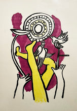 Charger l'image dans la galerie, Jongleur et colombes (Le cirque). 1950.