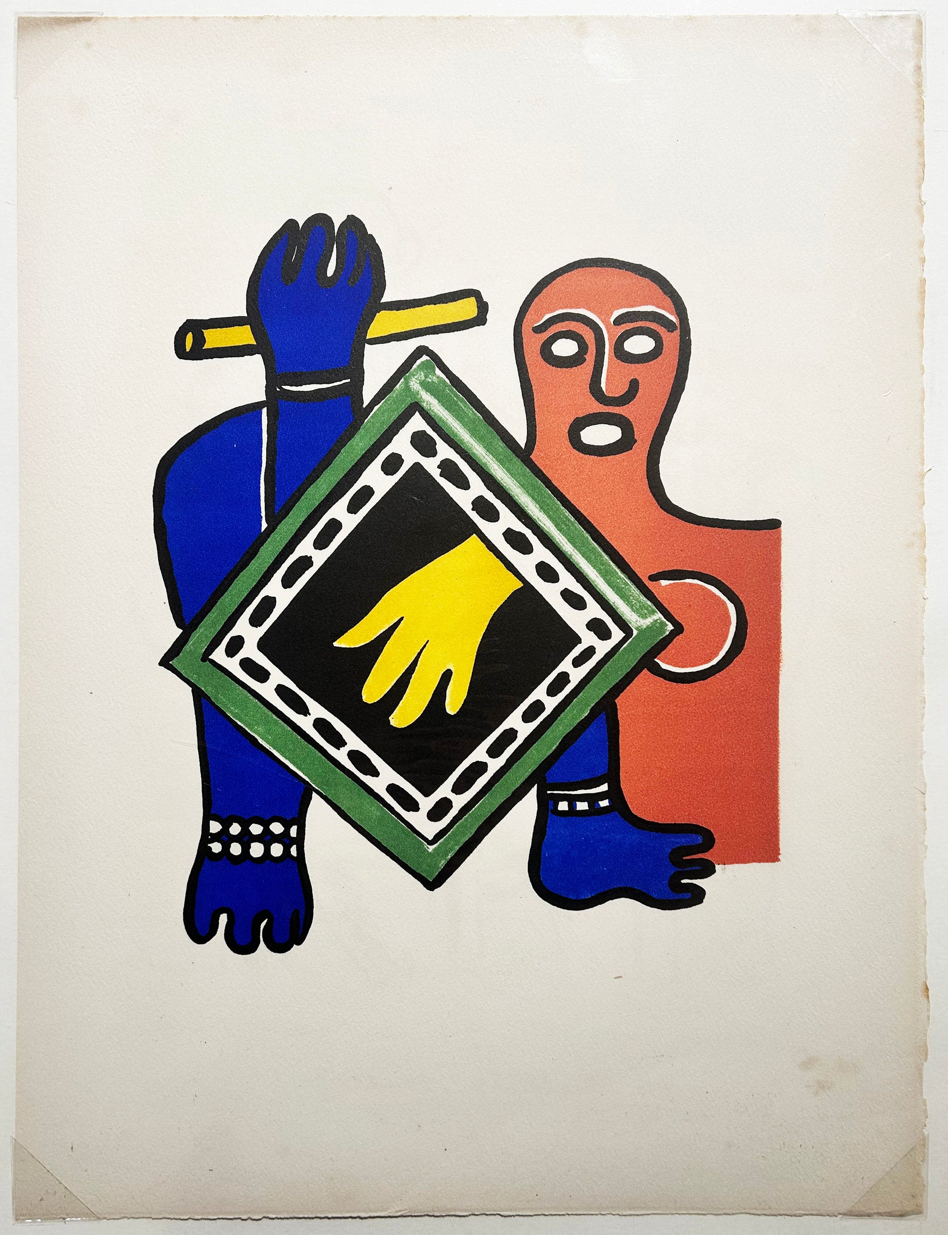 Main encadrée (Le Cirque). 1950.