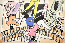 Charger l'image dans la galerie, Trapézistes (Le cirque). 1950.