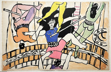 Charger l'image dans la galerie, Trapézistes (Le cirque). 1950.
