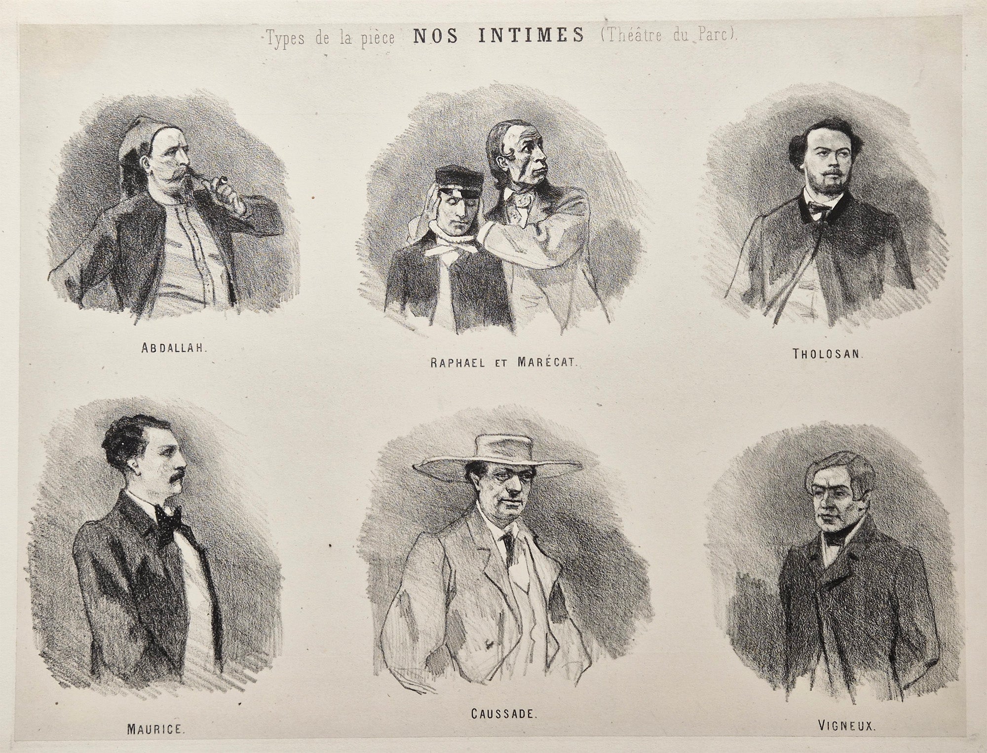 Nos intimes. (Théâtre du Parc).