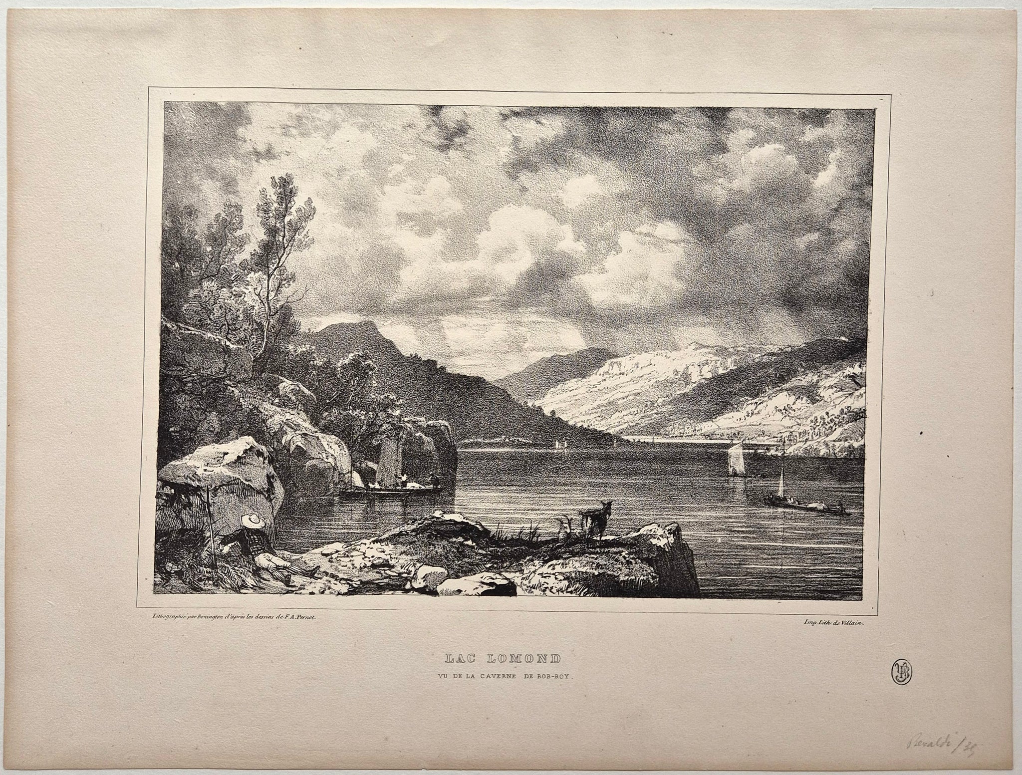 Lac Lomond. 1828.