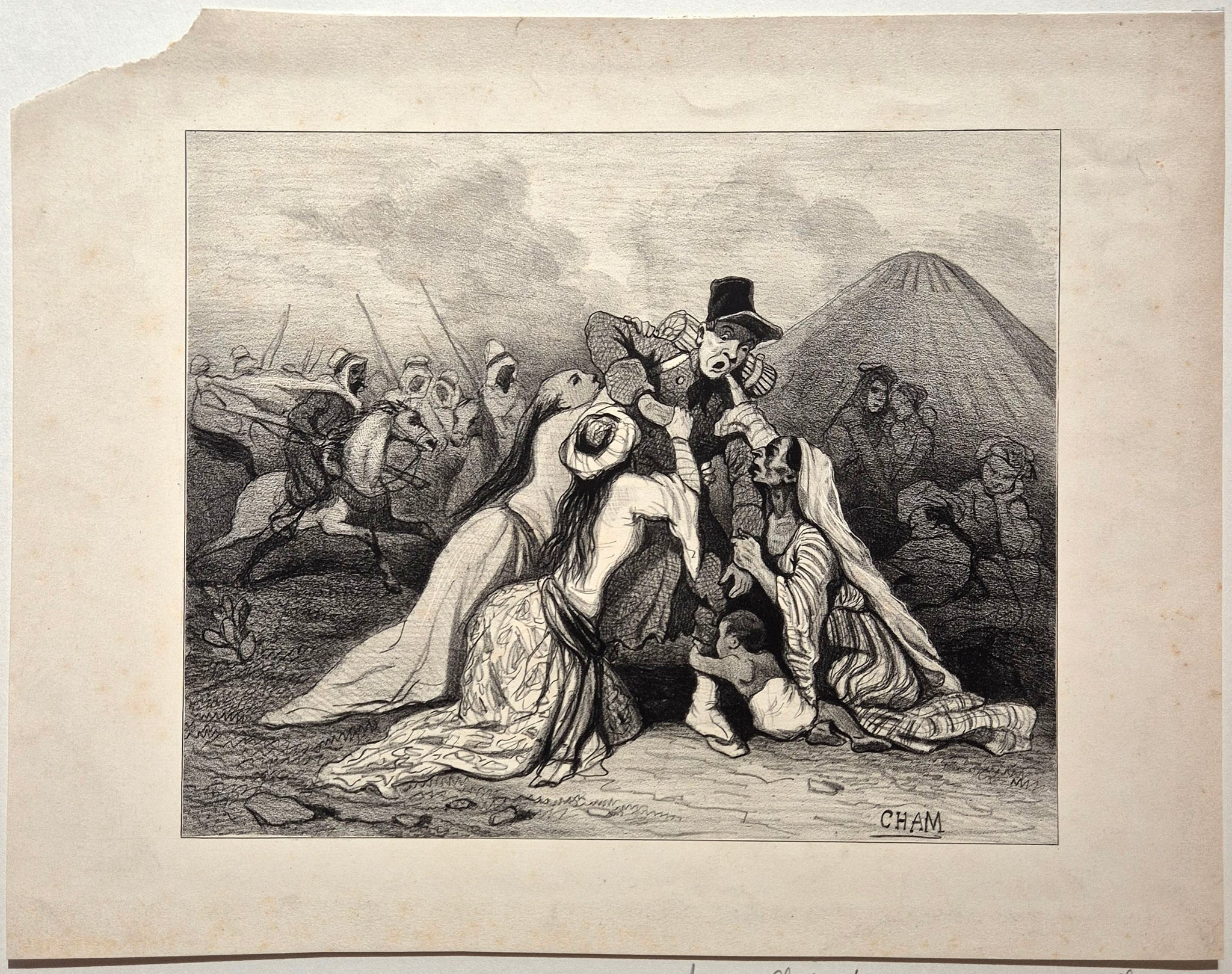 Dumanet dans l'embarras. 1844.