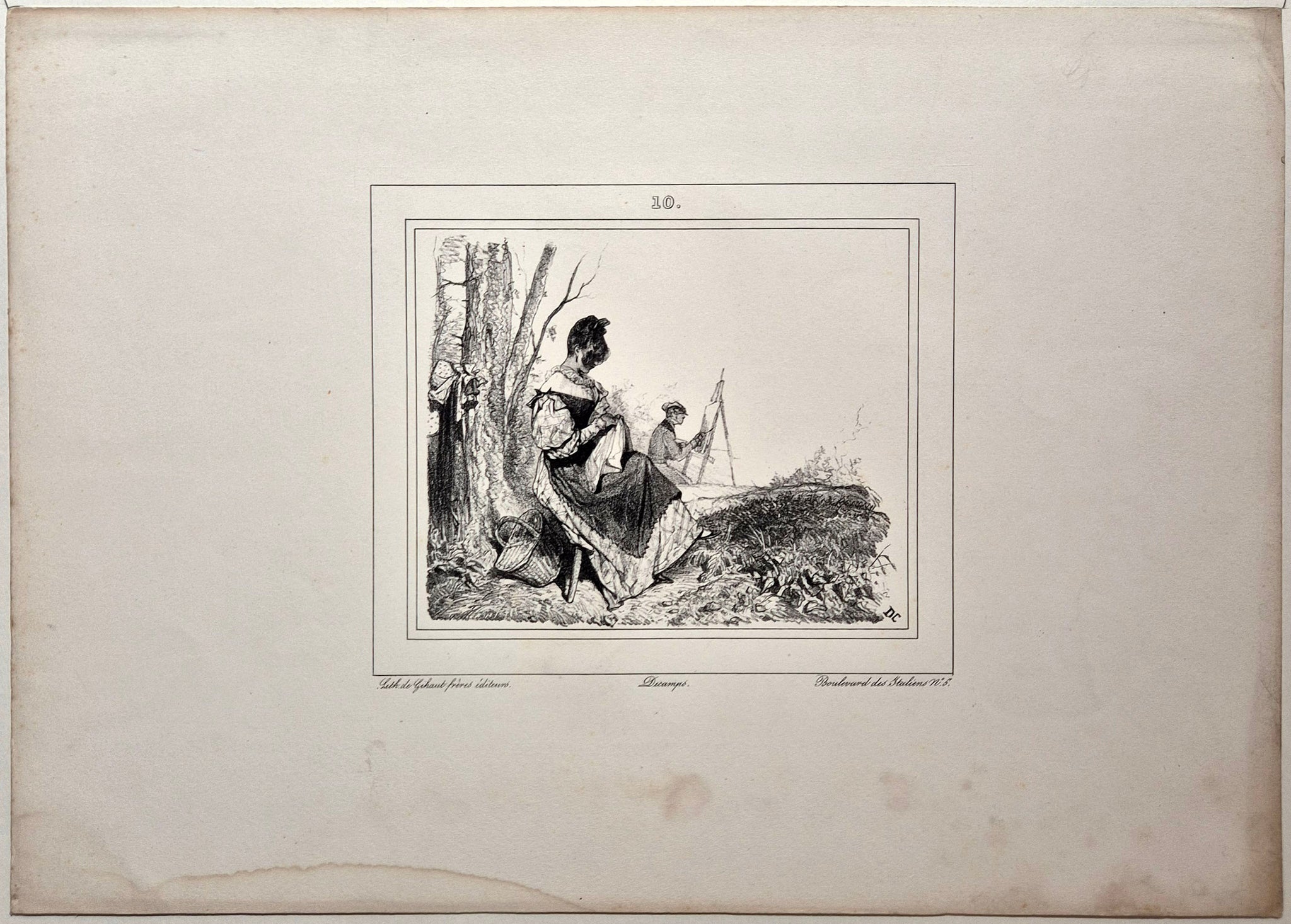 Croquis, pl. 10. 1830.