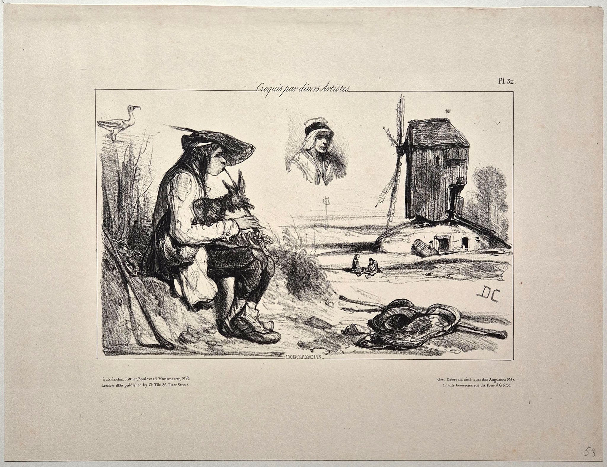 Croquis par divers artistes, pl. 32.