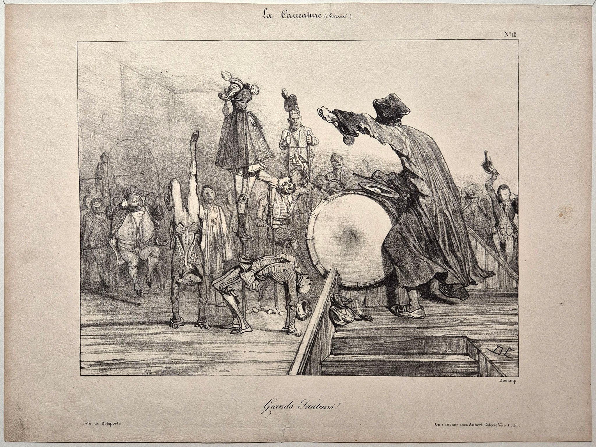 Grands sauteurs !  1830.