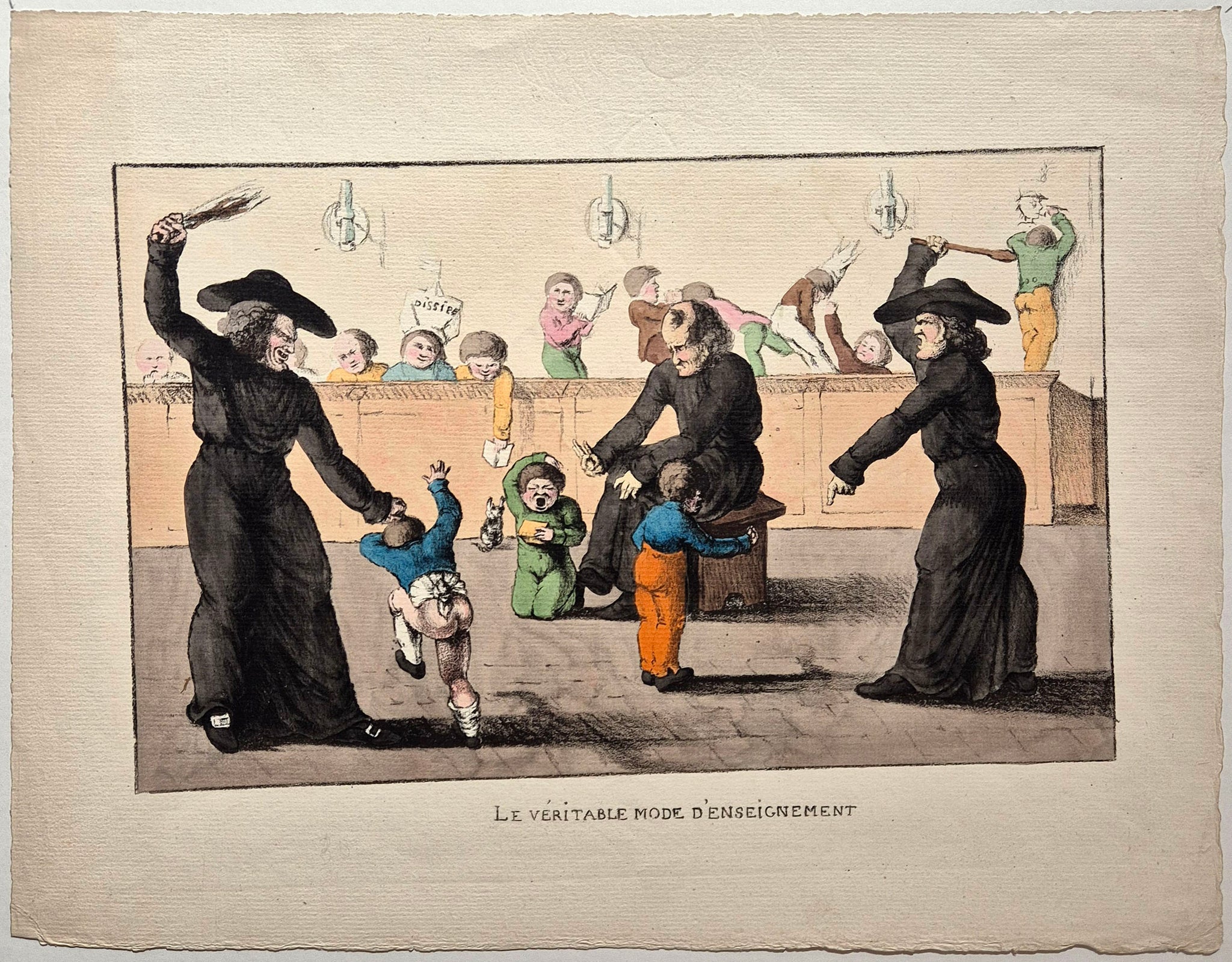 Le véritable mode d'enseignement. Vers 1819.