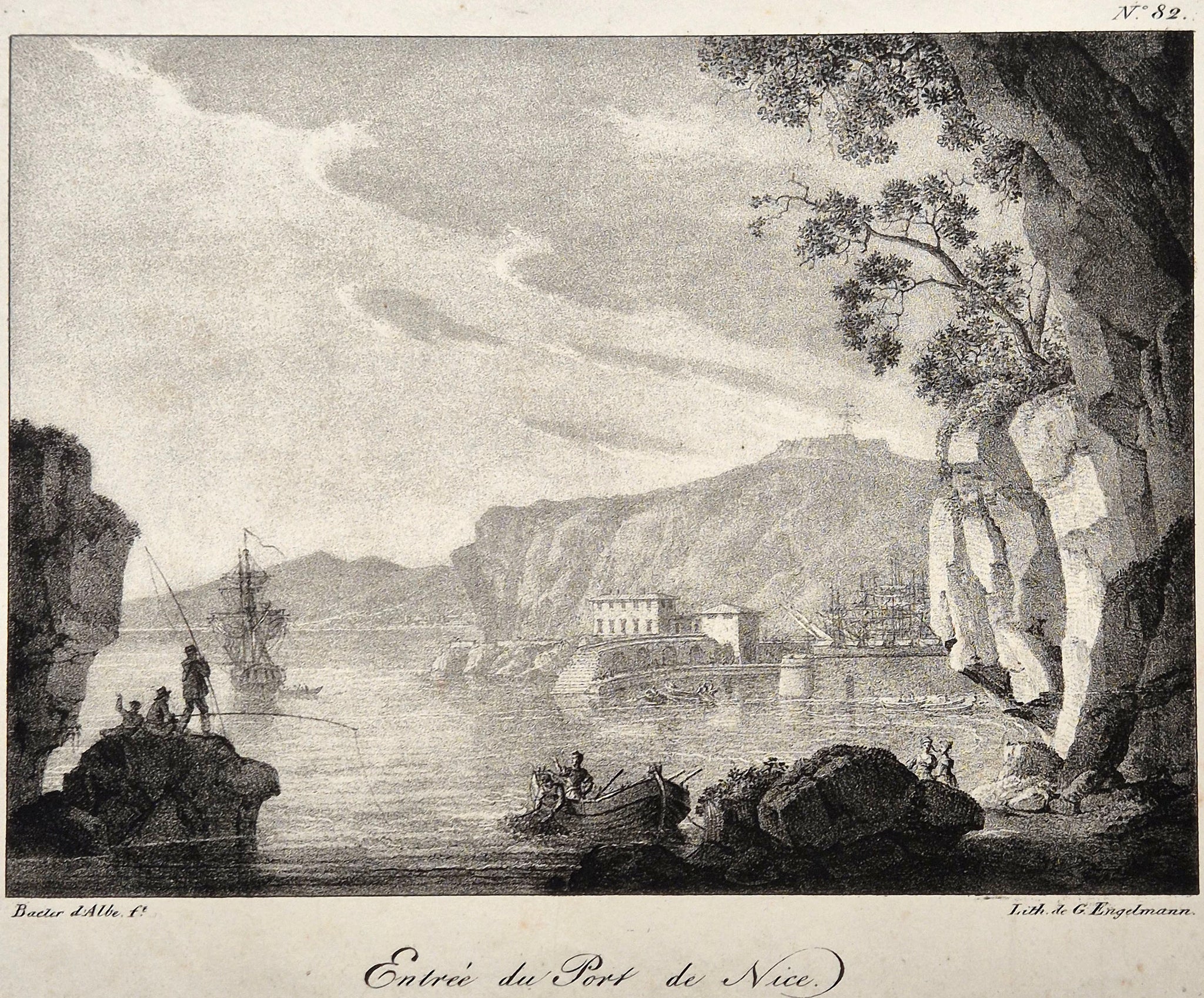 Entrée du port de Nice.