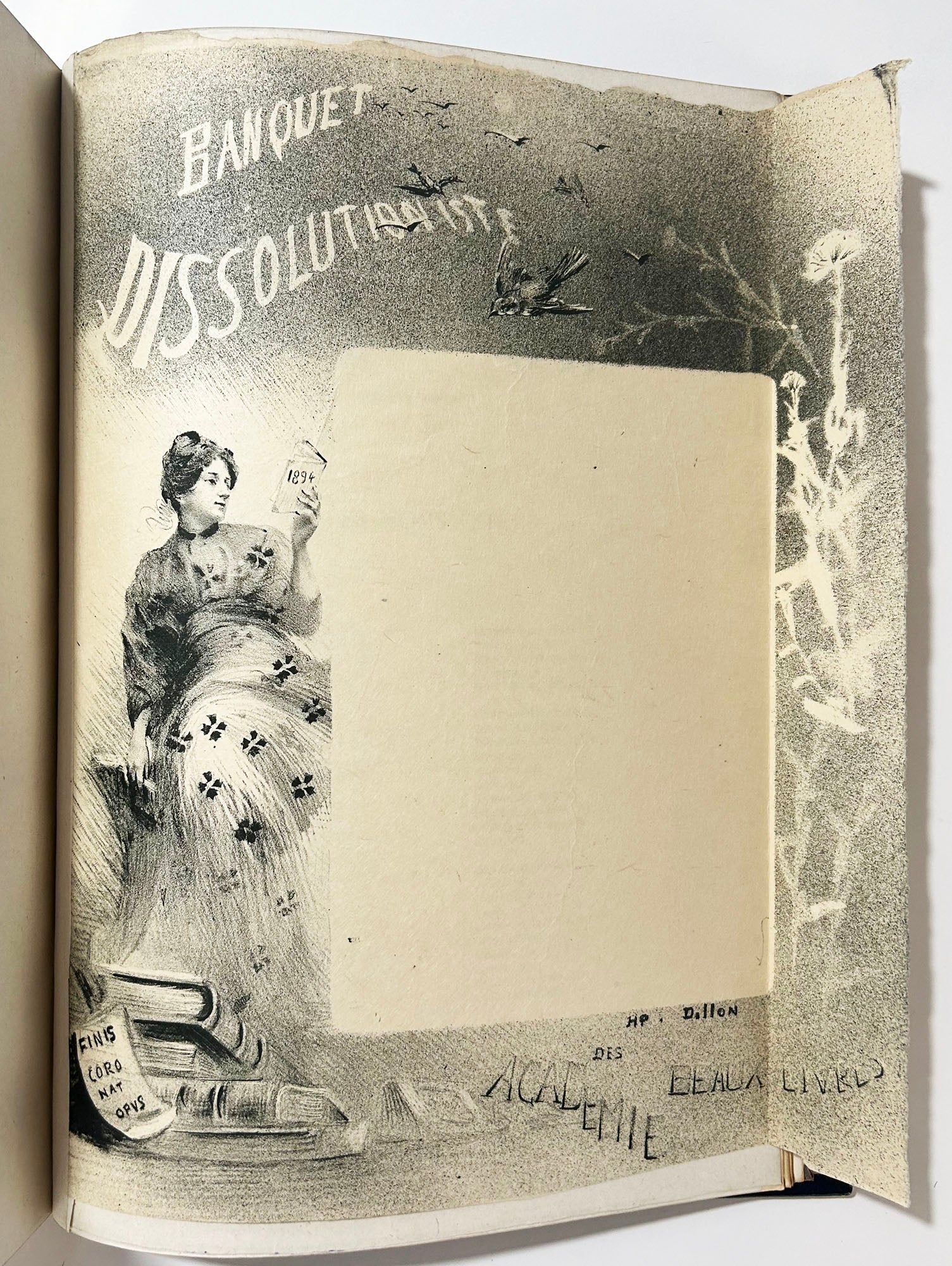 Les menus et programmes illustrés.
