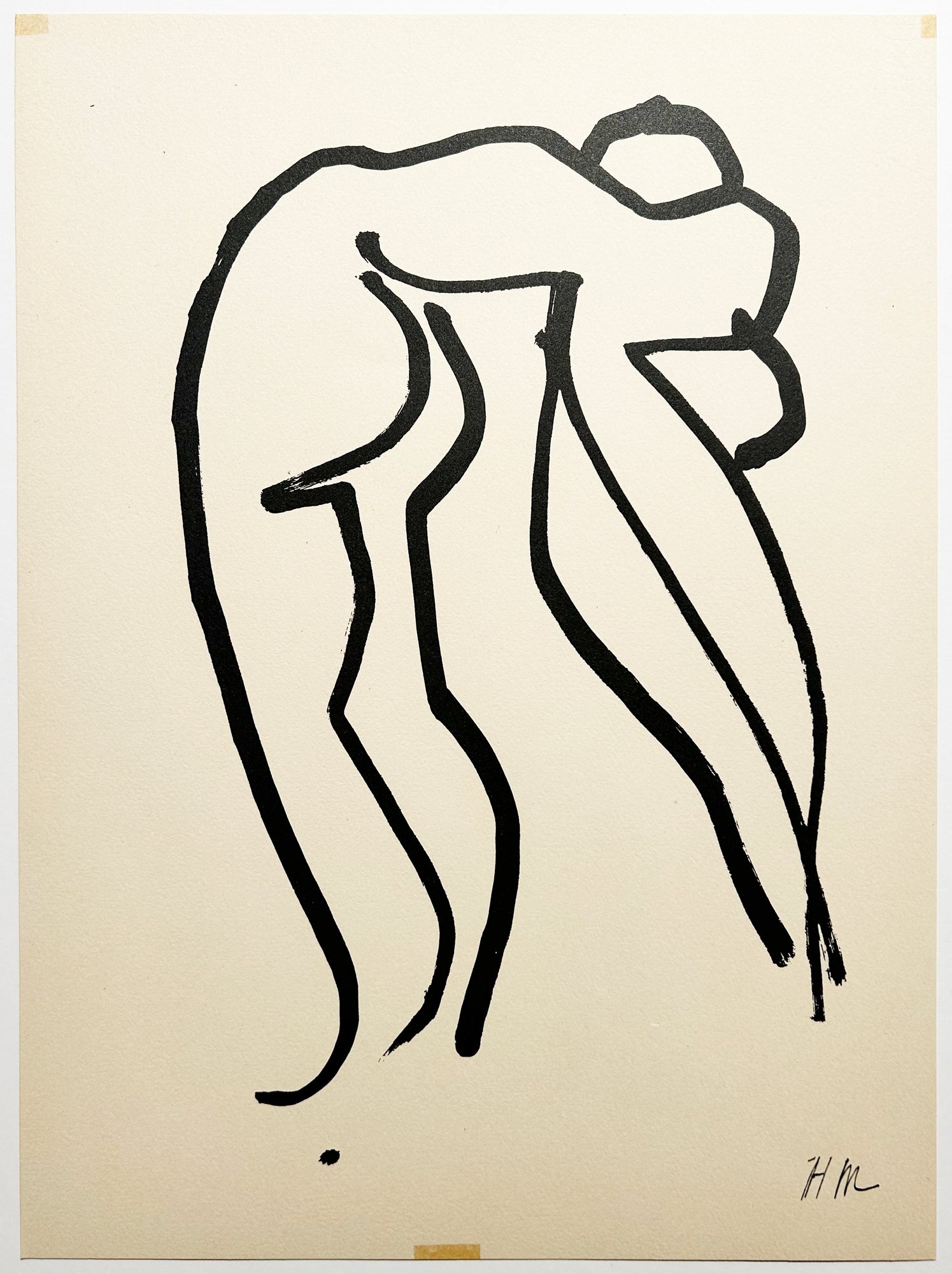 MATISSE - Grand Acrobate. Lithographie.