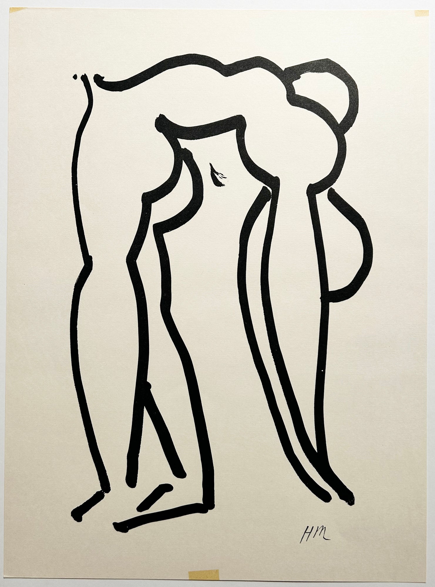 MATISSE L'acrobate. Lithographie.