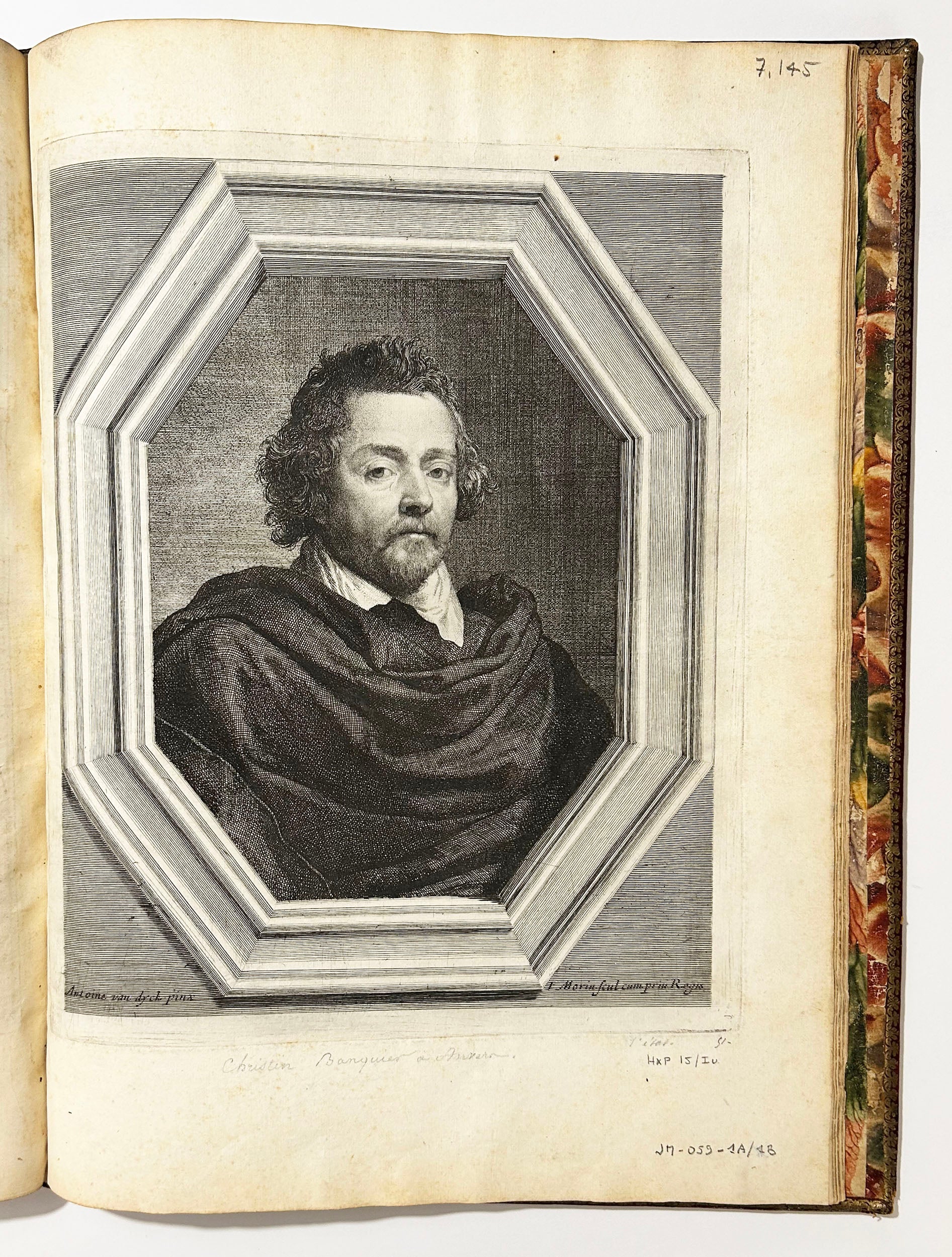Recueil de portraits divers gravés par Jean Morin.