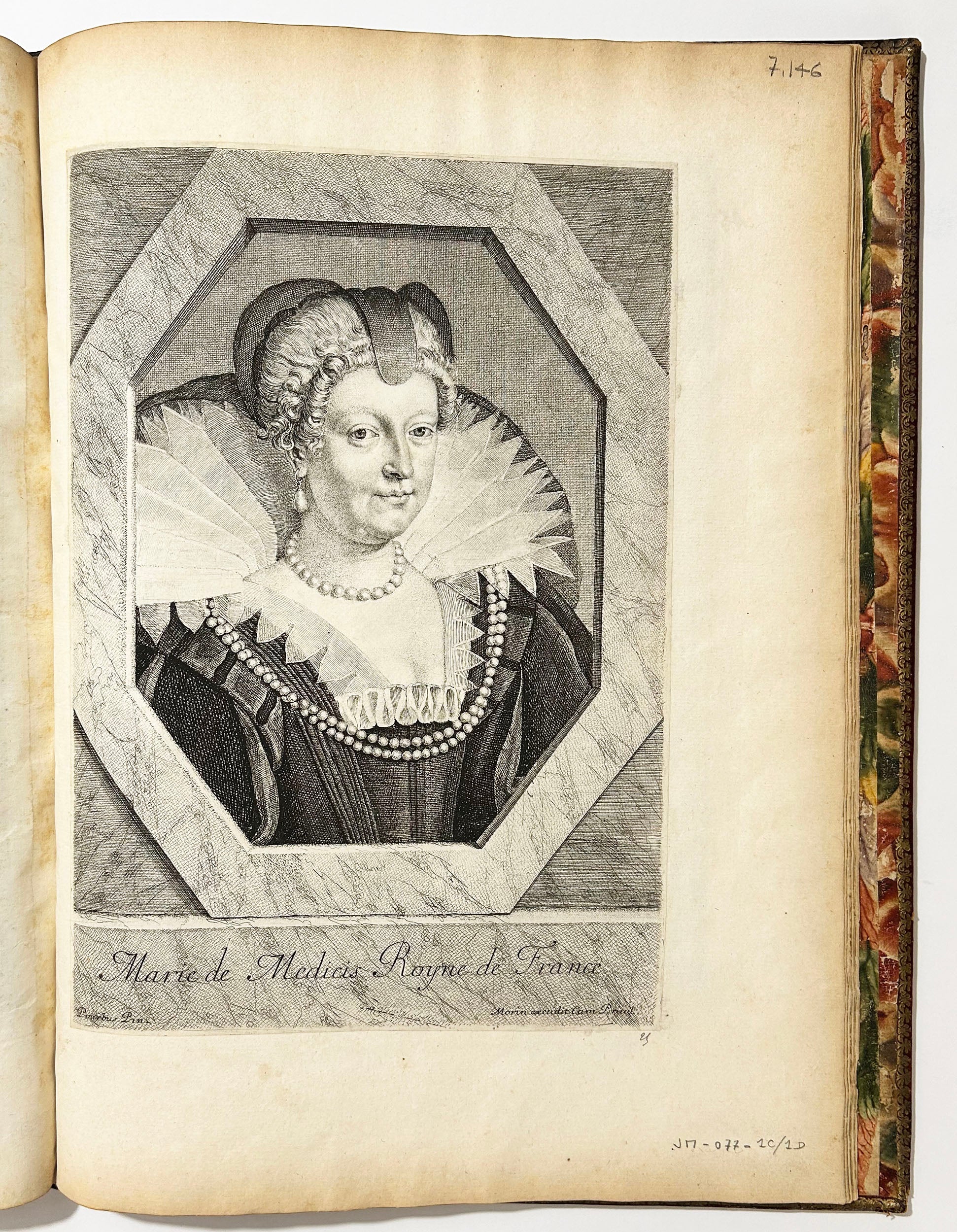 Recueil de portraits divers gravés par Jean Morin.