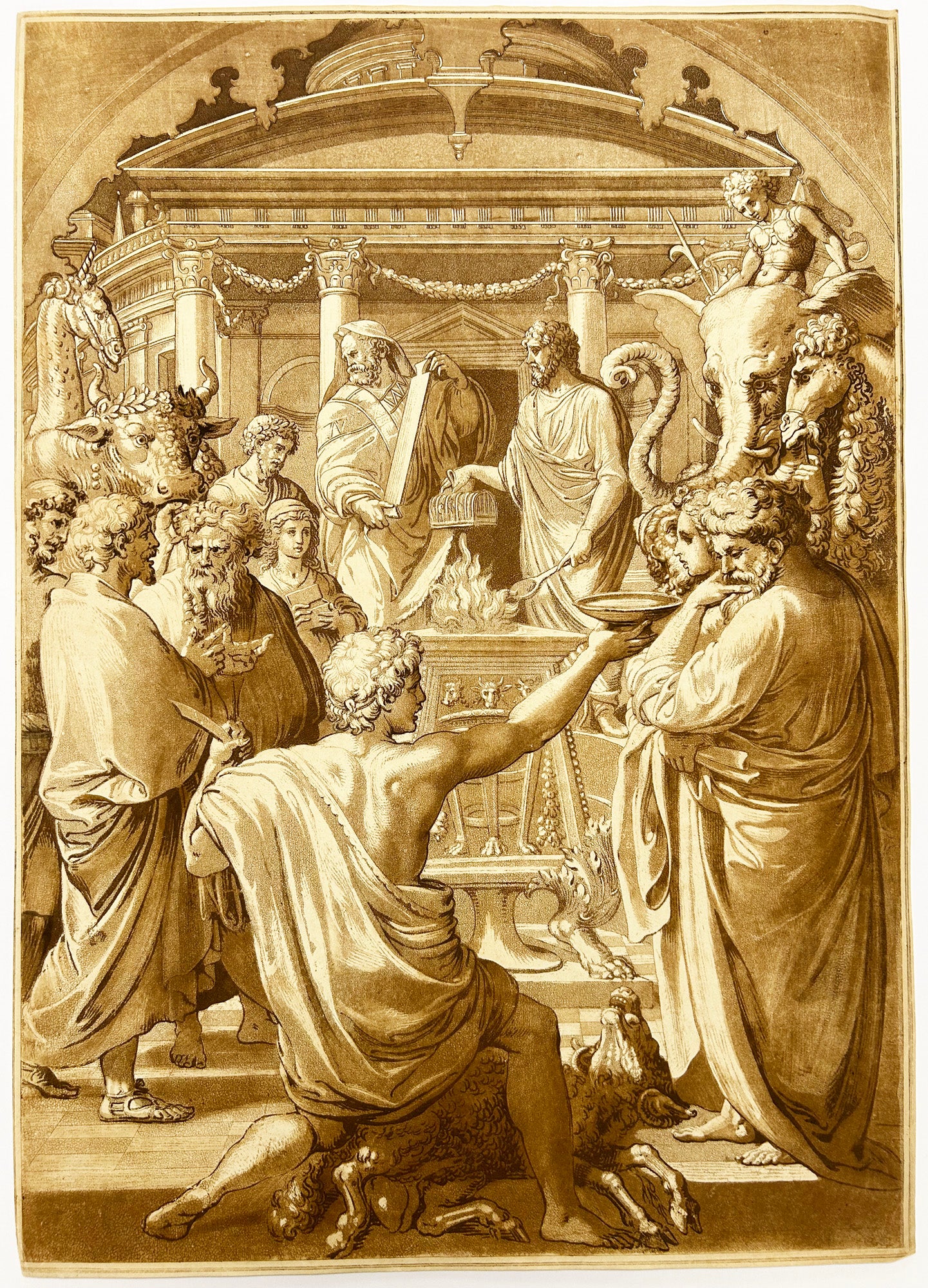 La purification de la Vierge. c.1789.